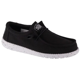 Hey Dude Wally Slub Canvas W 40009-001 boty černý