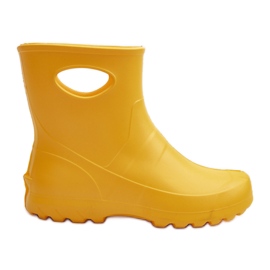 Dámské voděodolné Galoše Lemigo Garden 752 Yellow žluť