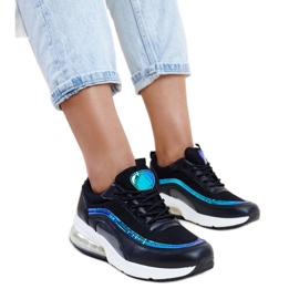 Černé tenisky s hologramem Jelek černá