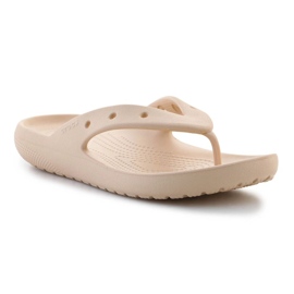 Žabky Crocs Classic Flip V2 209402-2DS béžový Žabky Crocs Classic Flip V2 209402-2DS béžový
