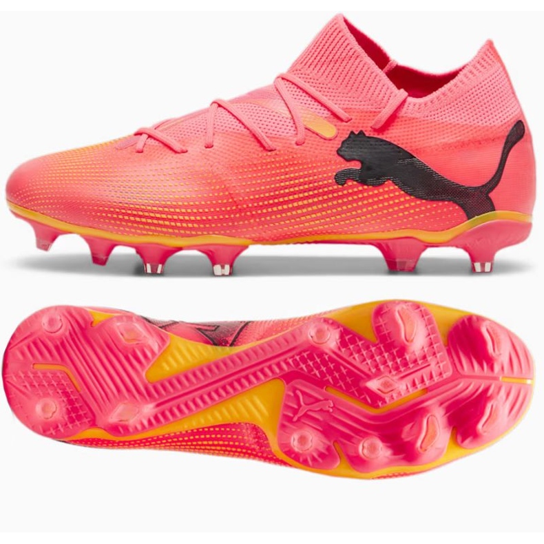 Kopačky Puma Future 7 Match FG/AG M 107715-03 růžový