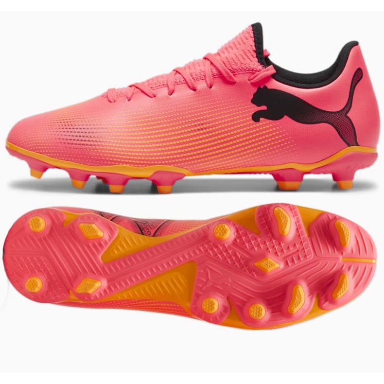 Kopačky Puma Future 7 Play FG/AG M 107723-03 růžový