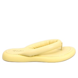 Dámské žabky Cliff Yellow žluť