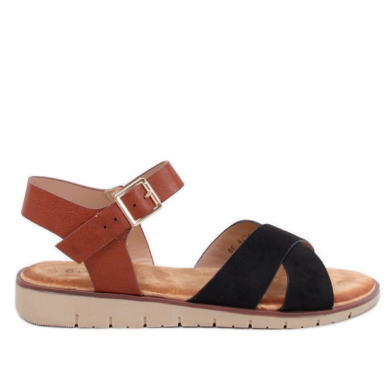 Dámské sandály Canai Black černá Dámské sandály Canai Black černá