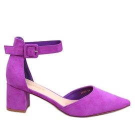 Lodičky na nízkém podpatku Dacrem LT.PURPLE fialová