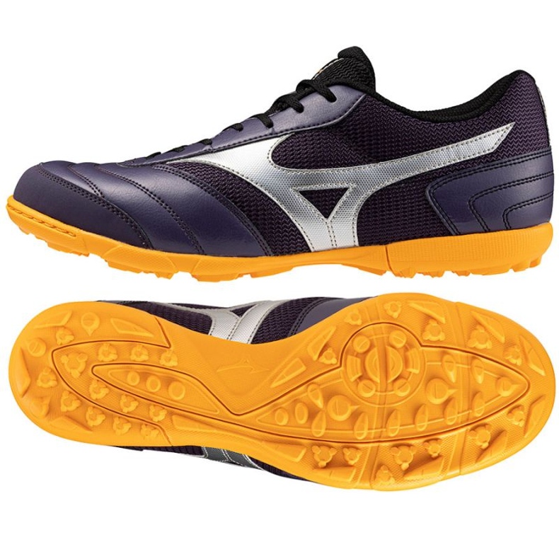 Kopačky Mizuno Morelia Sala Club Tf Q1GB240392 modrý