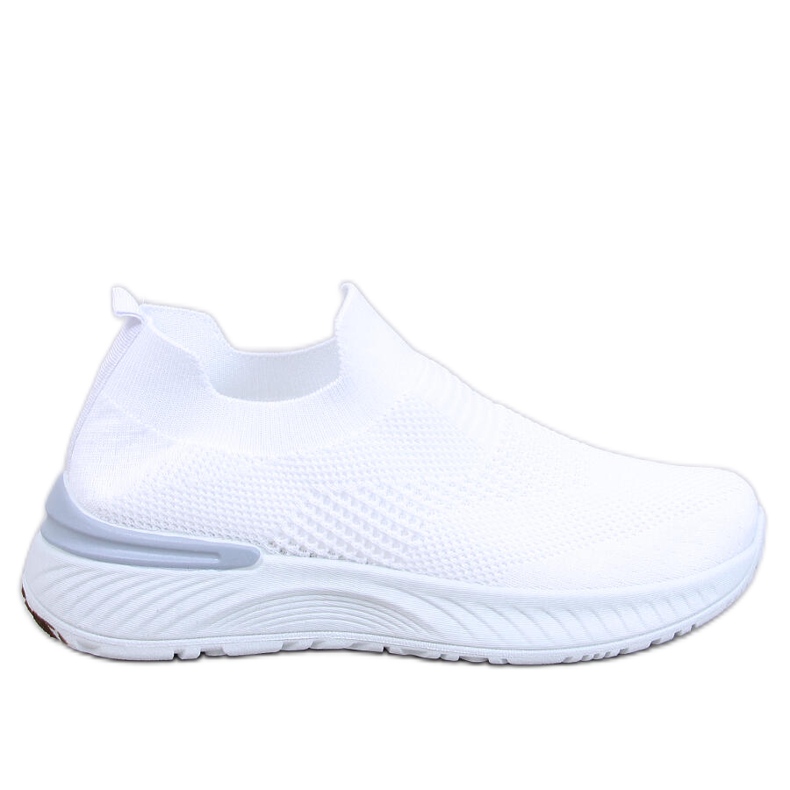 Ponožkové sportovní boty Suare White bílý Ponožkové sportovní boty Suare White bílý