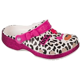 Crocs Lol Surprise Diva Girls Classic Clog 209465-100 bílý