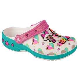 Crocs Lol Surprise Diva Girls Classic Clog 209466-100 bílý Crocs Lol Surprise Diva Girls Classic Clog 209466-100 bílý