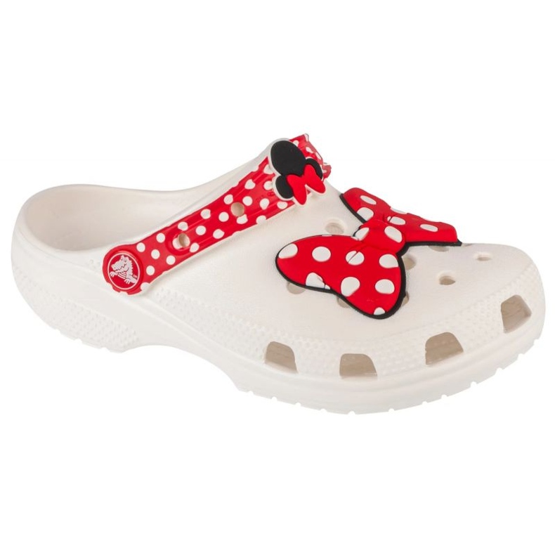 Žabky Crocs Disney Minnie Mouse 208711-119 bílý