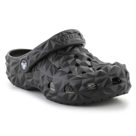 Žabky Crocs Classic Geometric Clog K 209572-001 černá