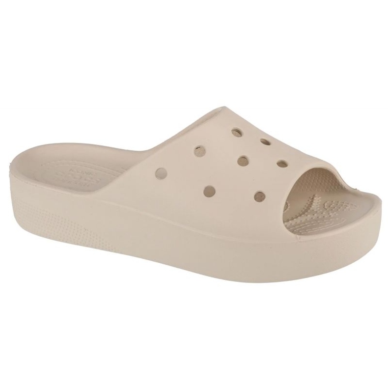 Žabky Crocs Classic Platform Slide 208180-2Y2 béžový