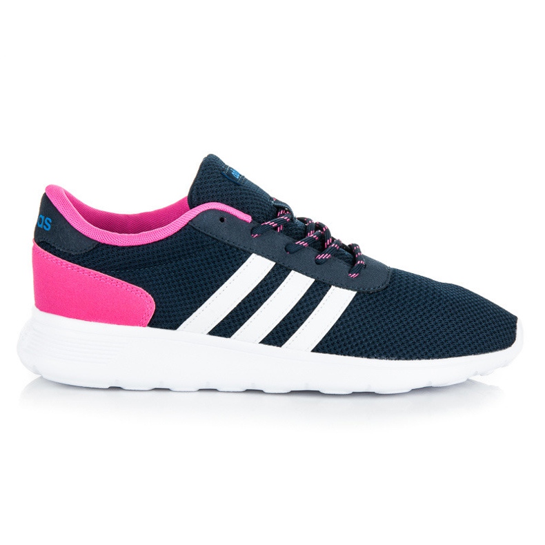 Adidas lite racer w bílý růžový námořnická modrá