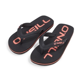 ONeill O'Neill Profil Logo Sandály 92800614106 žabky černý