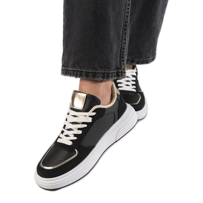 Dámské černé tenisky černá