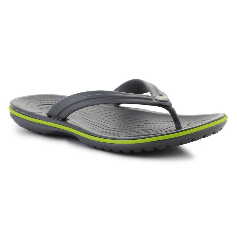Dámské žabky crocs crocband flip 11033-0a1 šedá