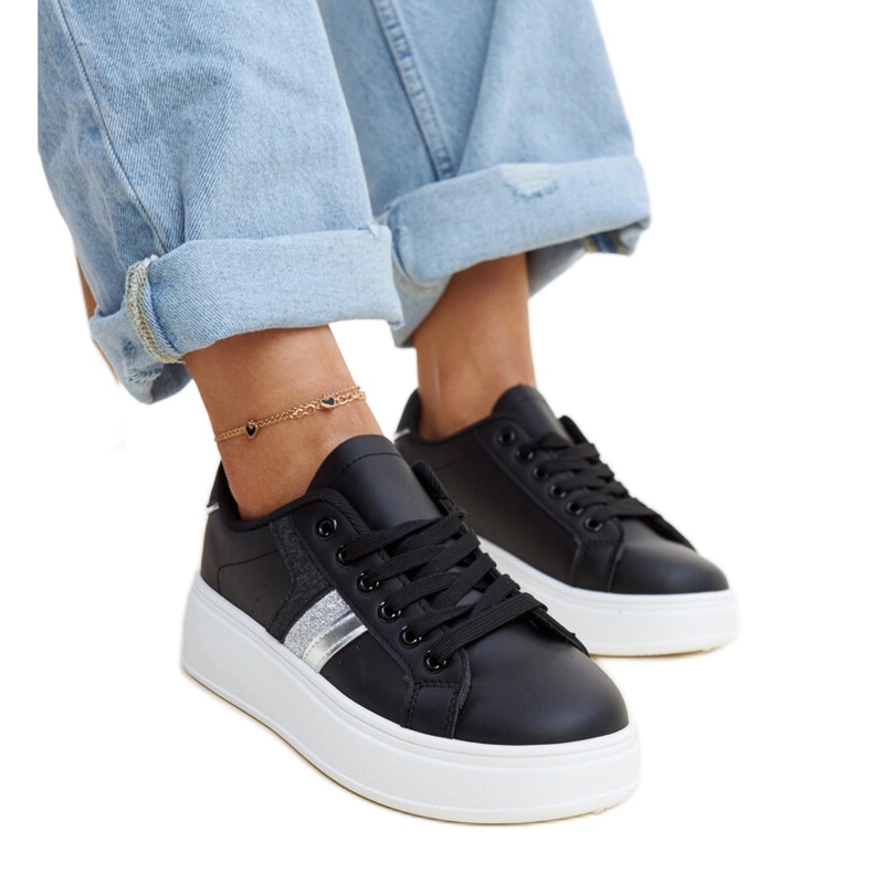 Černé tenisky Basmalia černá Černé tenisky Basmalia černá