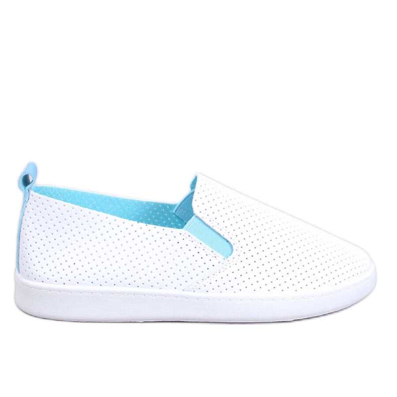 Nazouvací tenisky Jousse WHITE/BLUE bílý