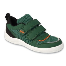 Dětské boty Befado zelená/černá 452X007
