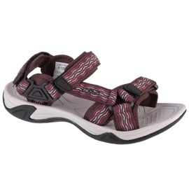 Turistické sandály CMP Hamal Wmn 38Q9956-C904 červený
