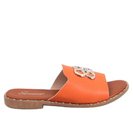 Dámské žabky Lafite Orange pomerančový