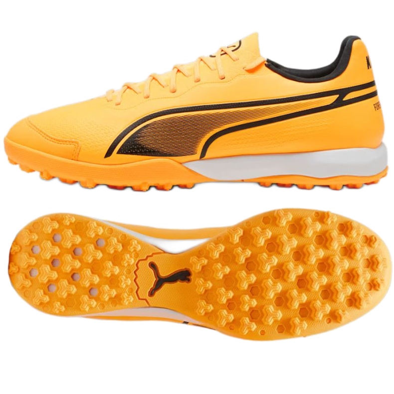 Boty Puma King Pro Tt 107255 04 oranžový