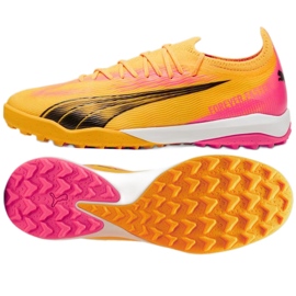 Boty Puma Ultra Ultimate Cage Tt 107745 03 oranžový Boty Puma Ultra Ultimate Cage Tt 107745 03 oranžový