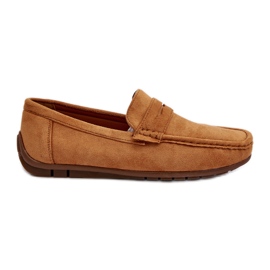 Pánské semišové mokasíny Camel Wesley hnědý