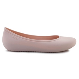 Boty Crocs Brooklyn Flat 209384-6UR růžový