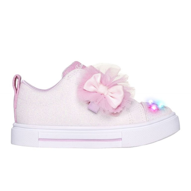 Boty Skechers Glitter Gems 314778N Wpk bílý