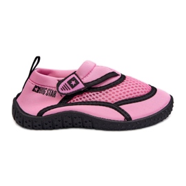 Dětské boty do vody Pink Big Star NN374465 růžový růže a fialové Dětské boty do vody Pink Big Star NN374465 růžový růže a fialové