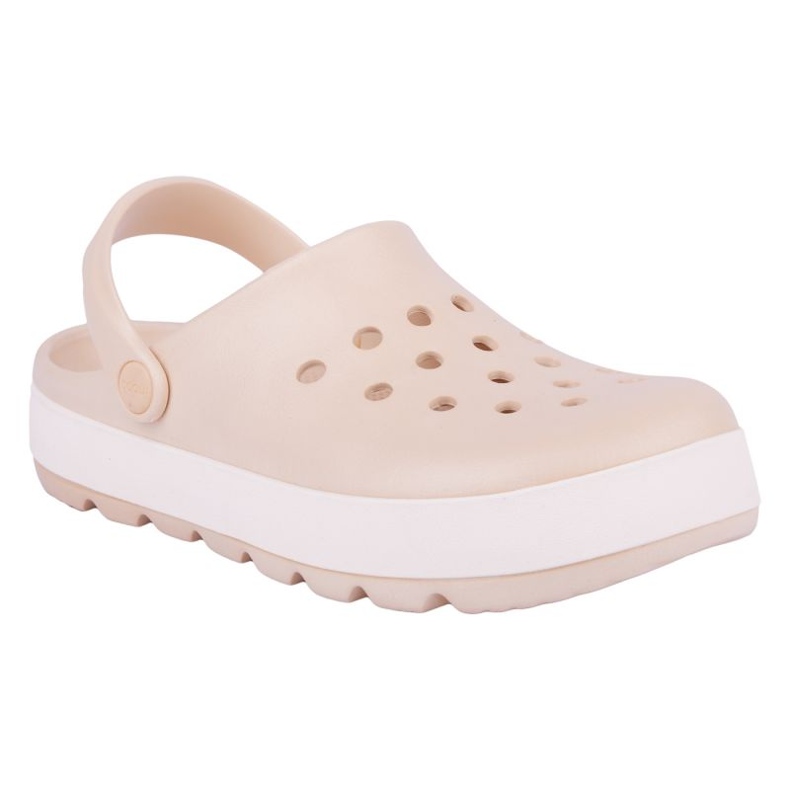 Coqui Niko W 92800617094 dřeváky béžový