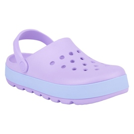 Coqui Niko W 92800617100 dřeváky fialová