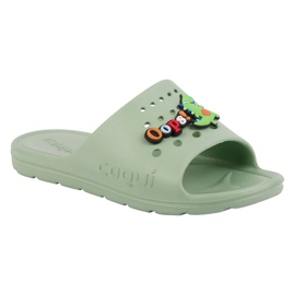 Žabky Coqui Long 92800616979 zelený