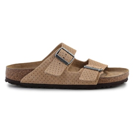 Žabky Birkenstock Arizona Bs W 1027066 béžový Žabky Birkenstock Arizona Bs W 1027066 béžový