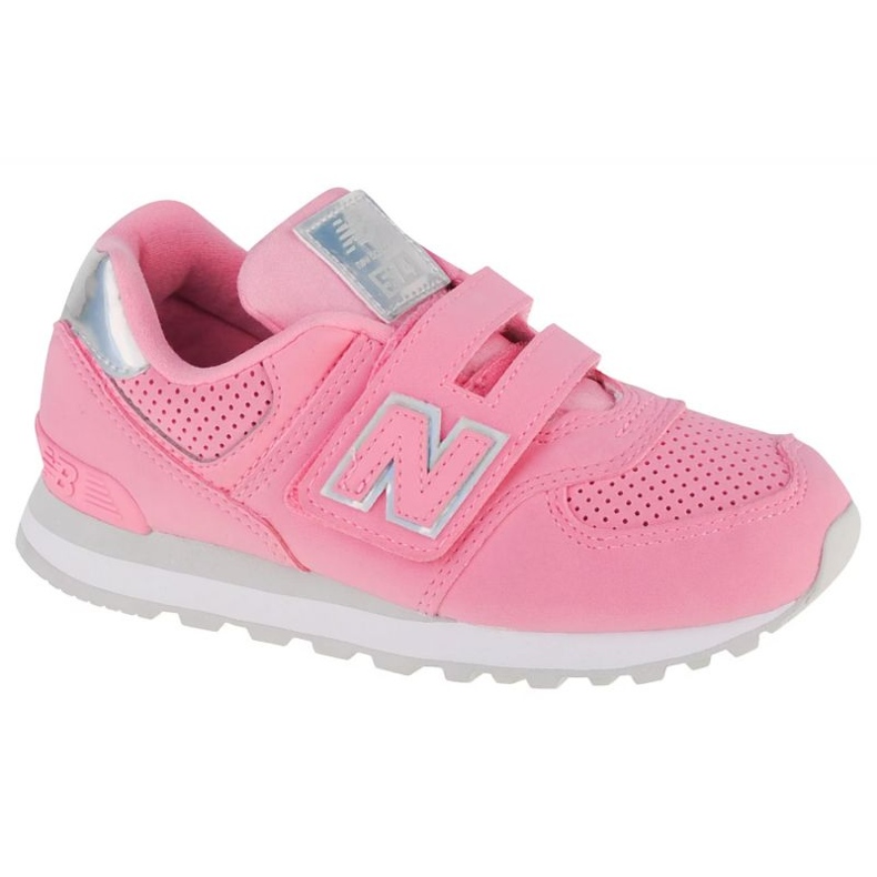 Boty New Balance PV574HM1 růžový Boty New Balance PV574HM1 růžový