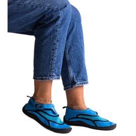 Sportovní modré boty do vody Big Star NN274A806 modrý modrý
