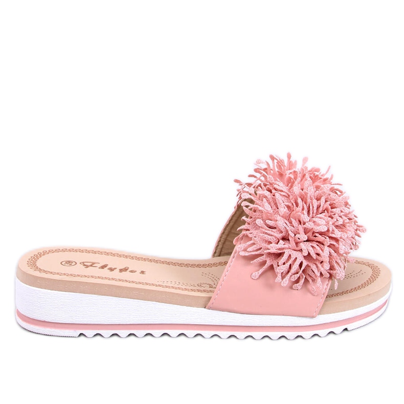 Ragnes Růžový květ klínový mules