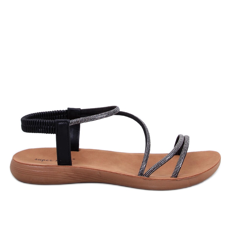 Lehké dámské sandály Prostis Black černá