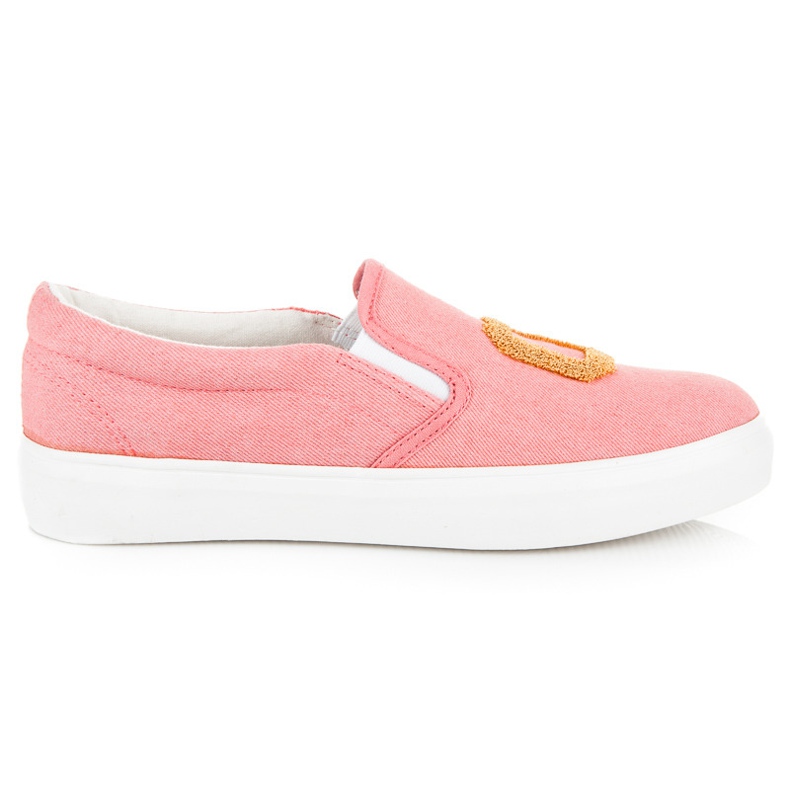 Kylie Ony Slip Se Záplatami růžový Kylie Ony Slip Se Záplatami růžový