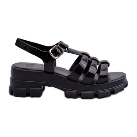 ZAXY NN285039 Voňavé dámské sandály černé černý
