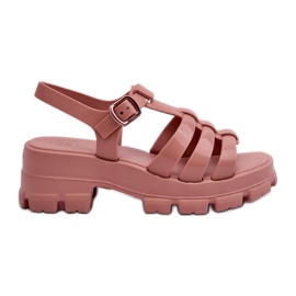 Vonné dámské sandály ZAXY NN285038 Dirty Pink růžový Vonné dámské sandály ZAXY NN285038 Dirty Pink růžový