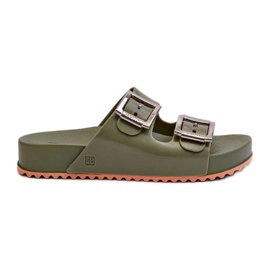 Dámské Smooth Slides ZAXY NN285057 Tmavě zelené zelený