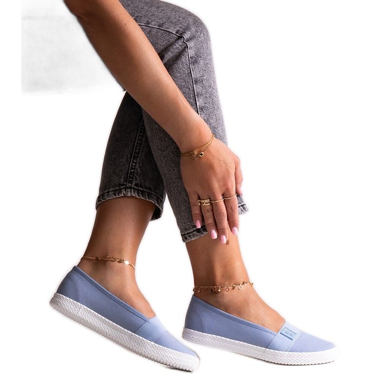 Modré tenisky Big Star LL274203 modrý