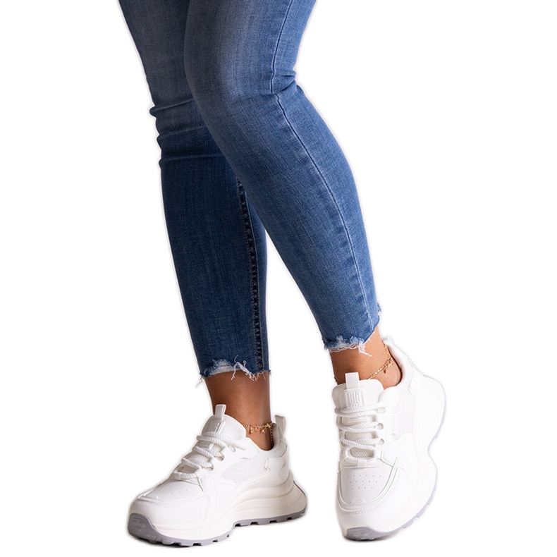 Bílé tenisky Big Star NN274A107 bílý