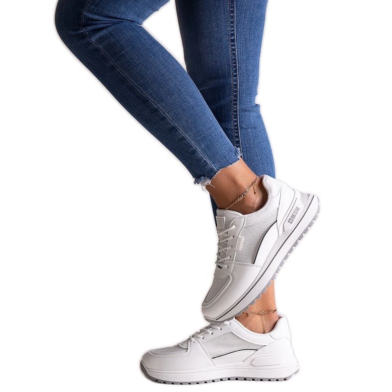 Bílé tenisky Big Star NN274A089 bílý