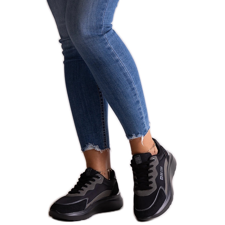 Černé tenisky Big Star JJ274989 černá