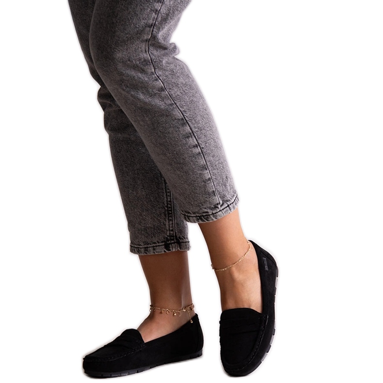 Černé mokasíny Big Star NN274929 černá