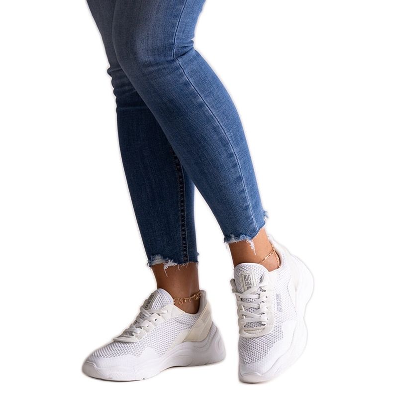 Bílé tenisky Big Star LL274A064 bílý