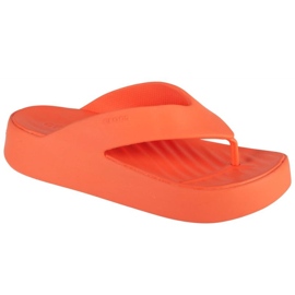 Žabky Crocs Gataway Platform Flip W 209410-84F pomerančový